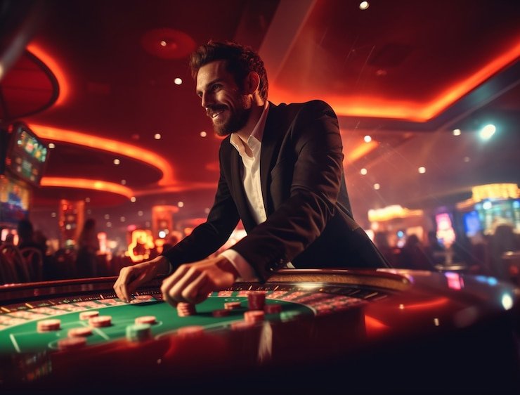 Aplikasi agb99 slot di ponsel Android menampilkan meja live dealer blackjack dan sportsbook Liga 1